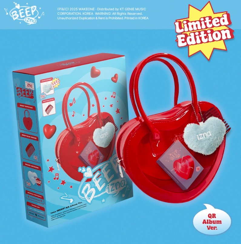 izna(이즈나), ‘BEEP’ 스페셜 앨범으로 6월 컴백 신호탄…'러블리' 한정판 앨범에 궁금증 폭발