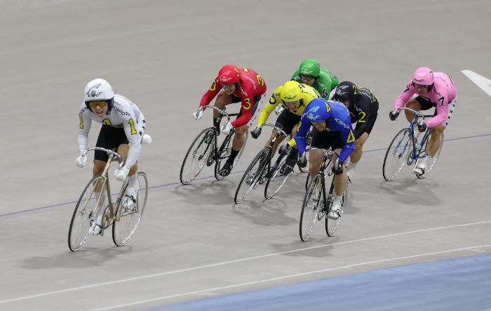 지난 25일 광명스피돔에서 열린 2025 KCYCLE 스타전에서 임채빈이 우승을 차지했다.