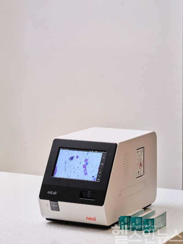 노을의 AI 기반 자궁경부암 진단 솔루션 ‘miLab™ CER’ (노을㈜ 제공)