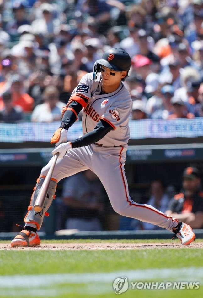 타격으로 안타를 만든 이정후