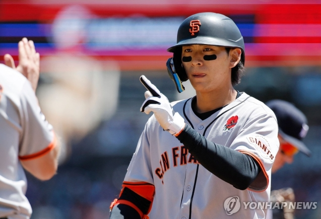 MLB 진출 후 처음으로 메모리얼 데이 경기를 치른 이정후 / 사진=연합뉴스