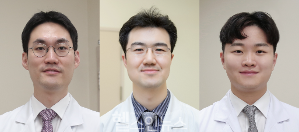 (왼쪽부터) 조형우·윤덕현·형재원 서울아산병원 종양내과 교수 (서울아산병원 제공)