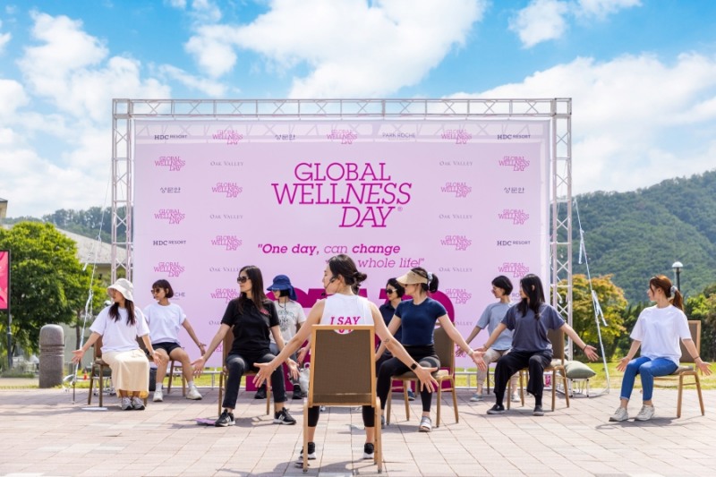 오크밸리 리조트, 건강한 삶을 위한 국제 캠페인 2025 글로벌 웰니스 데이 행사 개최