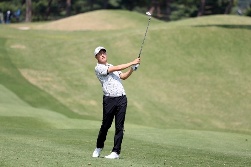 KPGA 투어 제네시스 포인트 1위 김백준. /KPGA