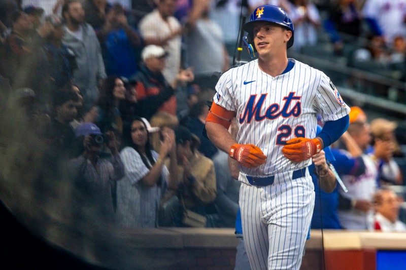 재러드 영, 빅리그서 홈런. 사진(뉴욕 AP=연합뉴스)