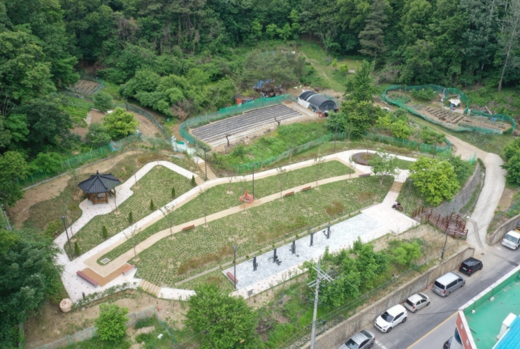 천안 월봉산 쉼터 전경 (천안시 제공)