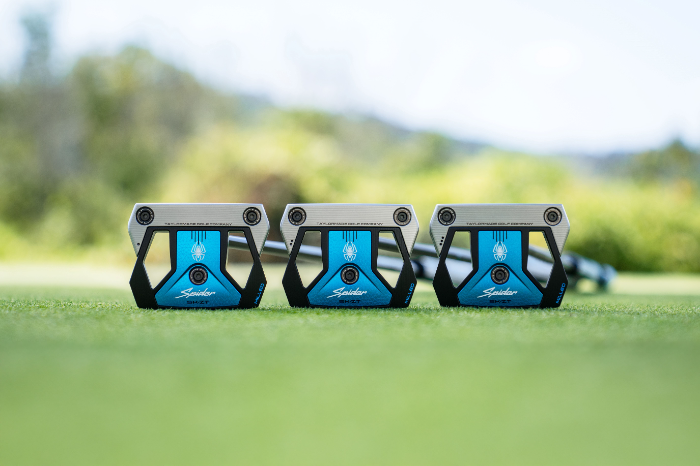 스파이더 ZT퍼터 패밀리(왼쪽부터 스탠다드, 카운터 밸런스, 롱)