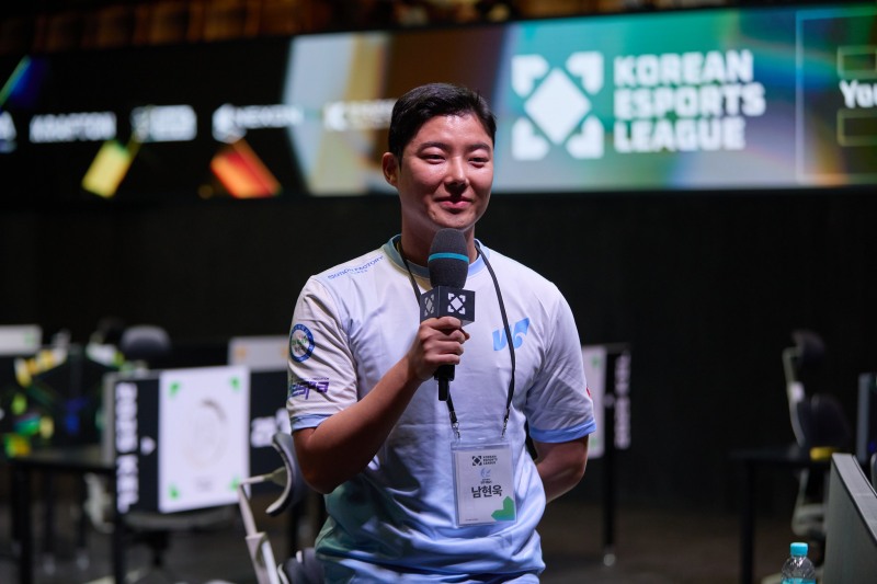 KEL FC 모바일에 참가한 양주 웨일즈 남현욱(사진=한국e스포츠협회)