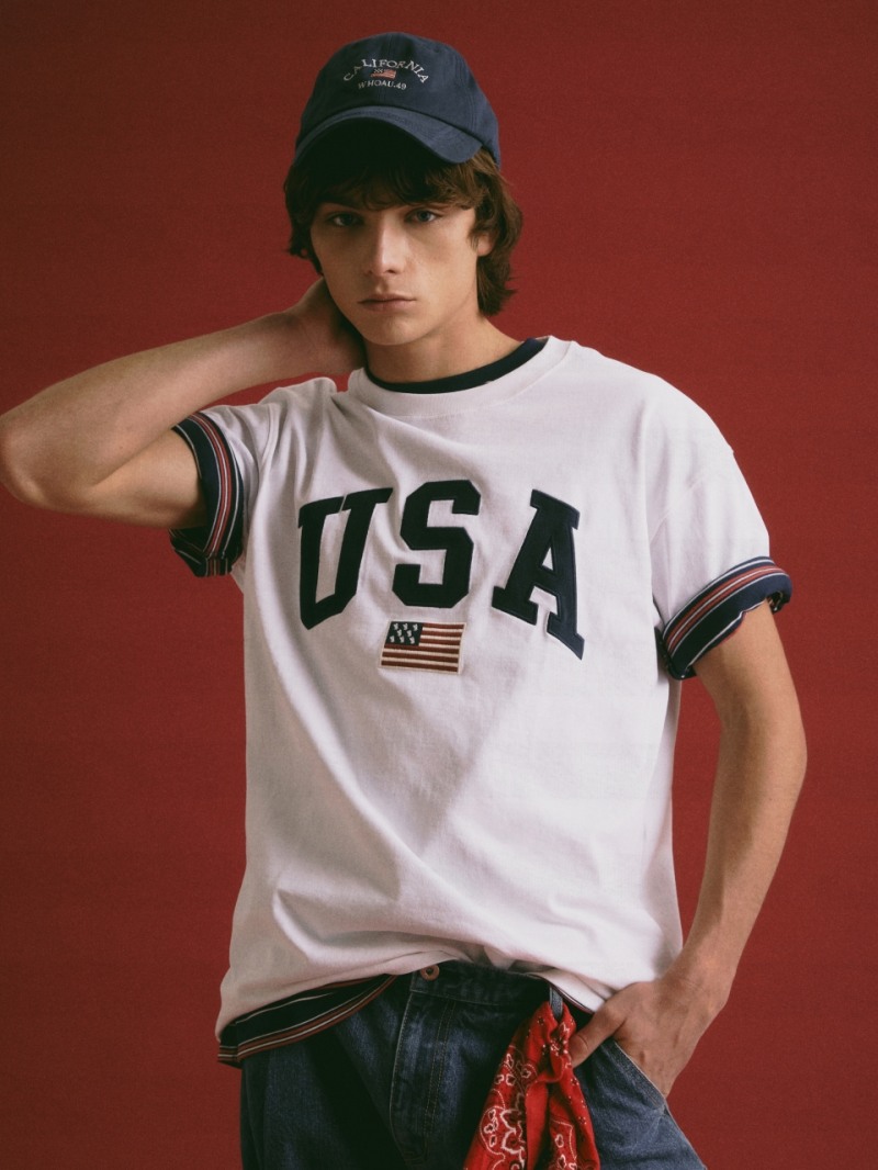 후아유(WHO.A.U)가 아메리칸 무드를 현대적으로 재해석한 ‘USA 컬렉션’을 출시했다. (이랜드 제공)