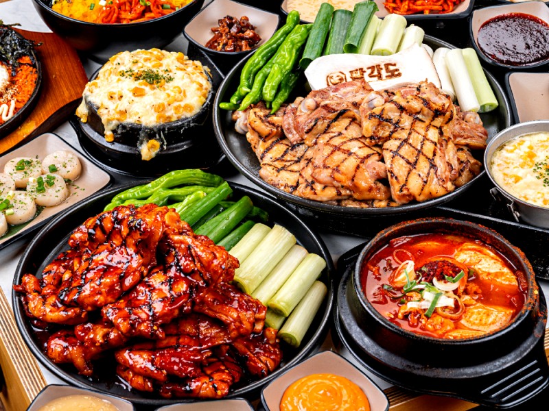 고기집 창업 프랜차이즈 팔각도, SKT T day 프로모션 진행