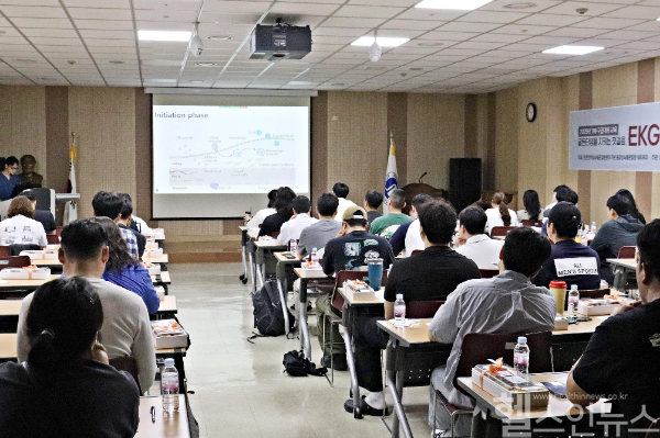 인천심뇌혈관센터, 119 구급대원 대상 EKG 교육 현장 사진 (인하대병원 제공)