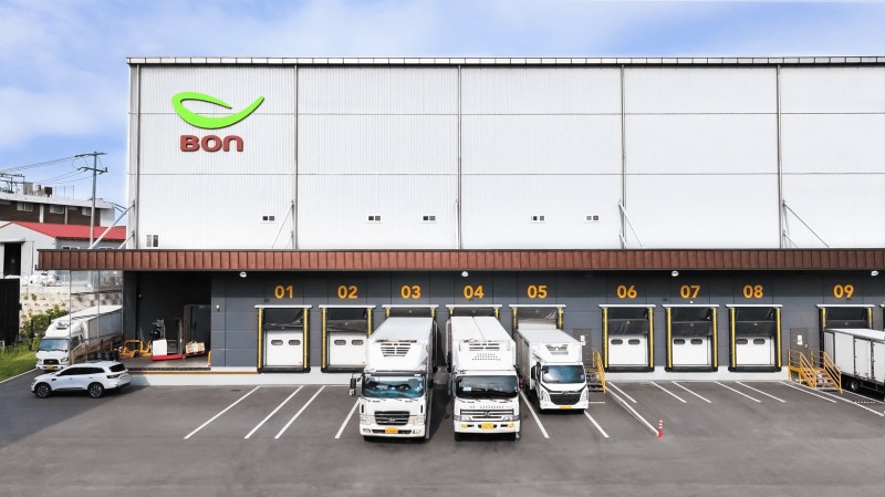 본푸드서비스 논산 식자재 유통센터 전경