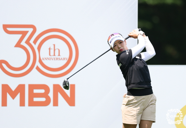 이채은2의 경기 모습. /KLPGA