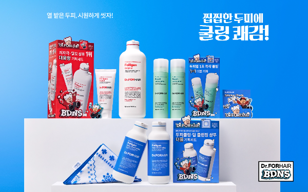 닥터포헤어X빠더너스, 여름철 두피 고민 해결 쿨링 캠페인 전개