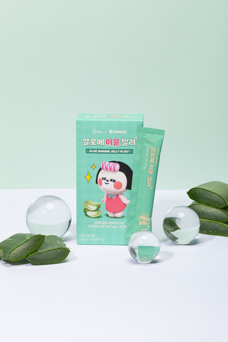 GRN ‘알로에 이뮨 젤리+’, 공식몰 재입고