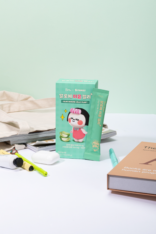 3중 기능성 건강젤리 GRN ‘알로에 이뮨 젤리+’ 재입고
