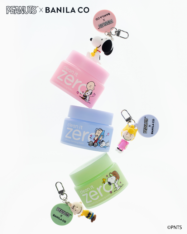 메이크업 브랜드 바닐라코(BANILA CO)가 전 세계적으로 사랑받는 캐릭터 브랜드 피너츠(Peanuts™)와 두 번째 협업을 통해 ‘클린 잇 제로 클렌징 밤 스누피 에디션’을 출시했다. (바닐라코 제공)