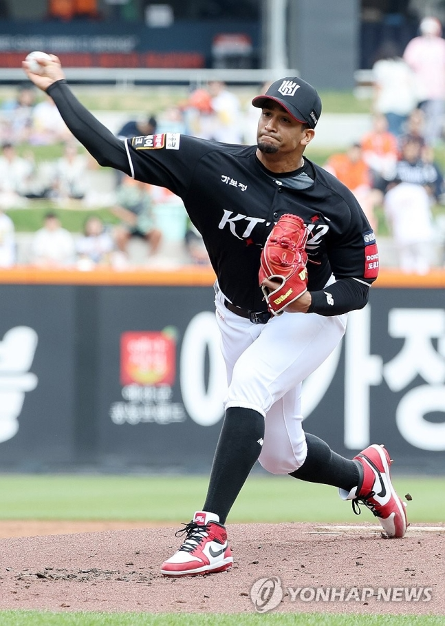 kt 선발 쿠에바스 / 사진=연합뉴스