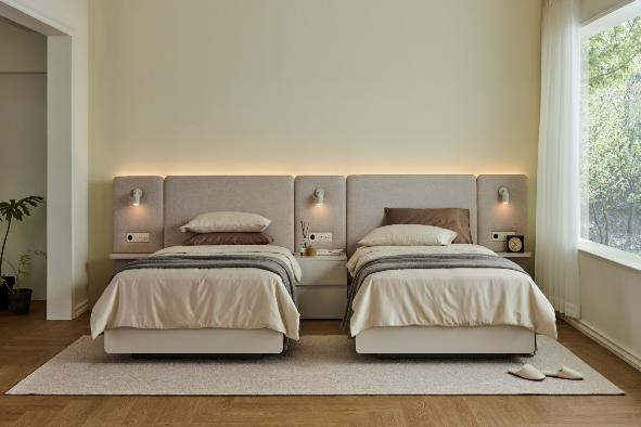 한샘 룬소프트 호텔침대