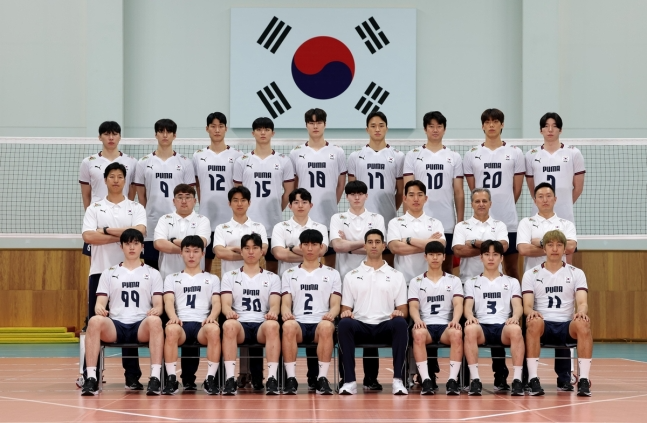 남자배구 국가대표팀 / 사진=대한배구협회 제공