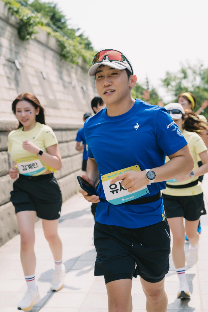르꼬끄 스포르티브, 유세윤과 함께 뛴 고객 참여 이벤트 2025 ‘비바 런(VIVA RUN) 성료