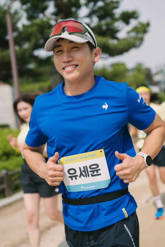 르꼬끄 스포르티브, 유세윤과 함께 뛴 고객 참여 이벤트 2025 ‘비바 런(VIVA RUN) 성료