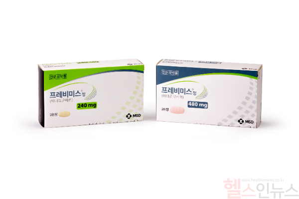 MSD 거대세포바이러스 감염 및 질환 예방 약제 ‘프레비미스’정 제품 이미지 (한국MSD 제공)