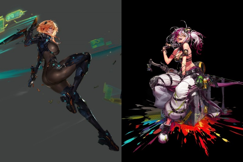 '던전앤파이터' 신규 캐릭터 클래스 패러메딕(왼쪽)과 키메라(출처='던전앤파이터' 홈페이지)