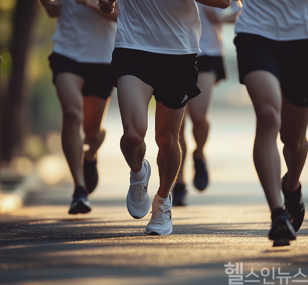 러닝 인구 증가와 함께 고관절 부상 위험도 커져, 조기 진단과 올바른 습관이 ‘러너스 하이’를 지키는 필수 조건이다. (클립아트코리아)