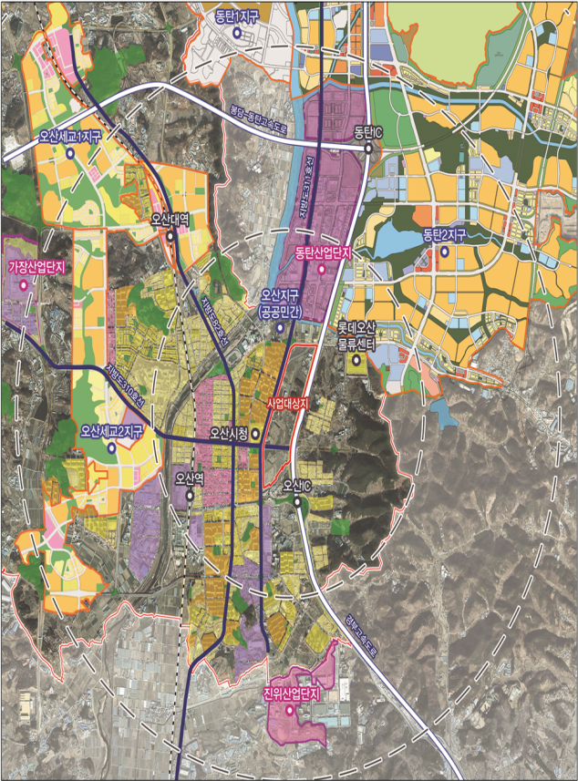 오산 운암뜰 AI시티 도시개발구역