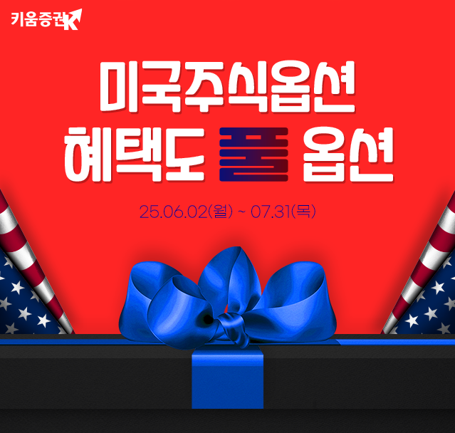 키움증권, ‘미국주식옵션 혜택도 풀옵션’ 이벤트