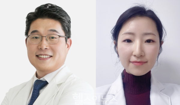 (왼쪽부터) 권재우 강원대학교병원 알레르기내과 교수, 허영 강원대학교병원 피부과 교수 (강원대병원 제공)