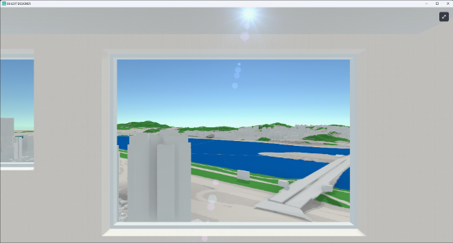 AI 시뮬레이션 프로그램 활용한 한강조망 분석 결과물 ⓒ포스코이앤씨