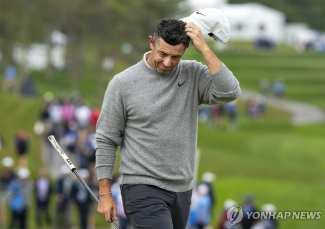 안 풀리는 매킬로이 / 사진=연합뉴스