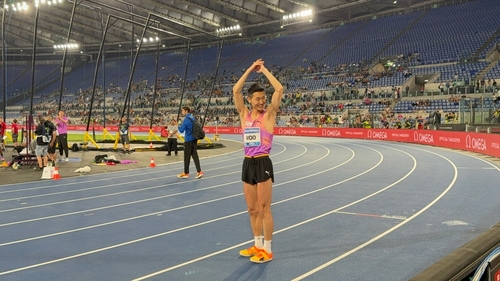 '2m26서 위기→2m32 대역전승' 우상혁, 짜릿한 승부로 로마 정상...국제대회 완전 무패 행진