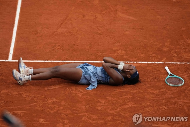 우승 확정한 고프 / 사진=연합뉴스