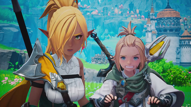 CBT 버전 '드래곤 소드' 인게임 화면 캡처. 스토리가 진행될 때마다 게임 유저들도 이런 표정을 짓게 되는 경우가 많을 것이다. 출처 : 이동근 기자