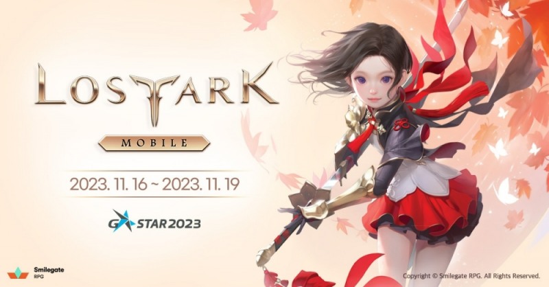 지스타 2023에서 공개된 '로스트아크 모바일' 오리지널 직업 소드마스터(제공=스마일게이트).