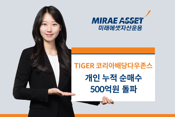 상법 개정안 수혜...개인 투자자 몰리는 ‘TIGER 코리아배당다우존스’