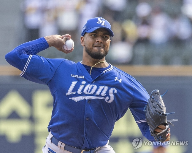 삼성 레예스 / 사진=연합뉴스