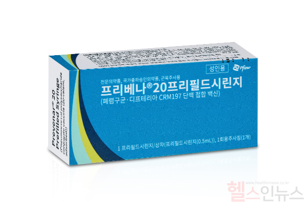 프리베나®20 제품 (한국화이자제약 제공)