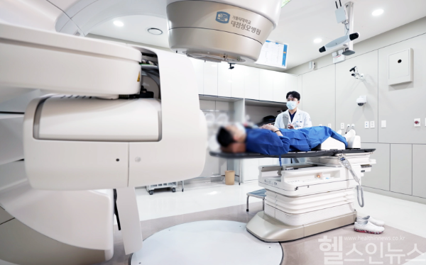 대전성모병원 바이탈빔 치료 (대전성모병원 제공)