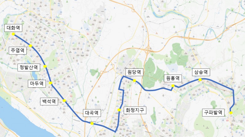 심야버스 N999번 노선