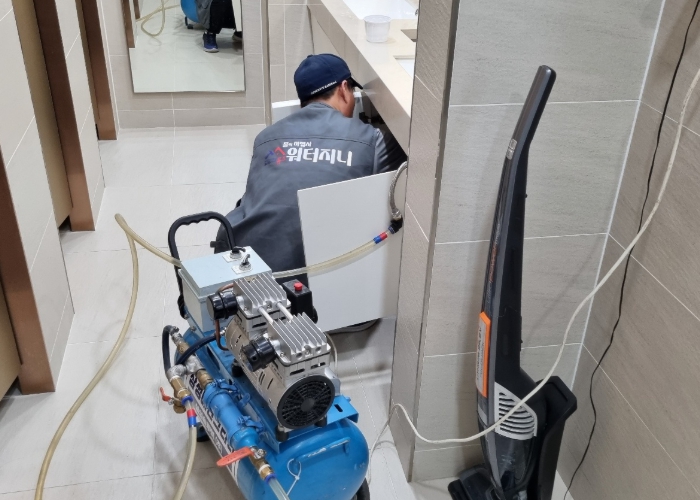 남양주시, 전국 최초로 출산가정 대상 ‘배관청소 재능기부’ 를 진행했다. (남양주시 제공)