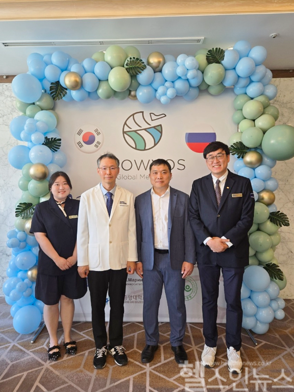 글로벌 헬스케어센터 4호 개소 기념 사진 (인천성모병원 제공)