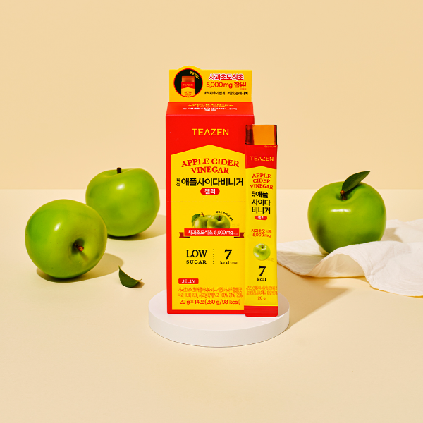 티젠, 저당·저칼로리 '애플사이다비니거 젤리' 출시