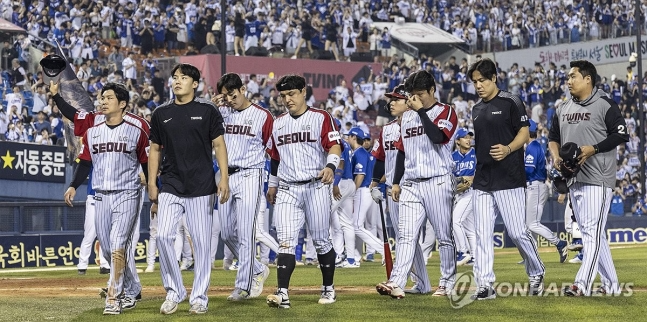 침울한 LG / 사진=연합뉴스