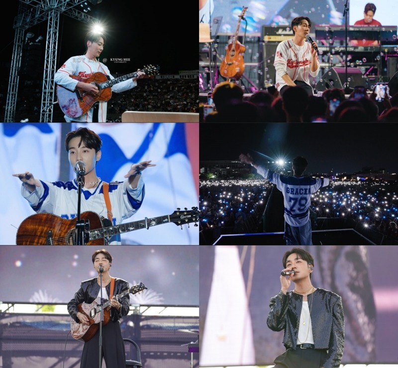 로이킴, ‘대학 축제+대형 페스티벌’ 종횡무진 활약…‘무대 장인’ 이름값 증명