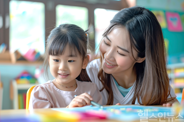 말이 느린 아이일수록 조기 진단과 개입이 중요합니다. (클립아트코리아)