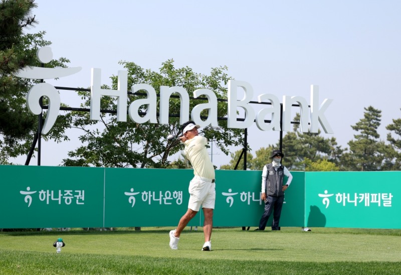 맹동섭의 경기 모습. /KPGA